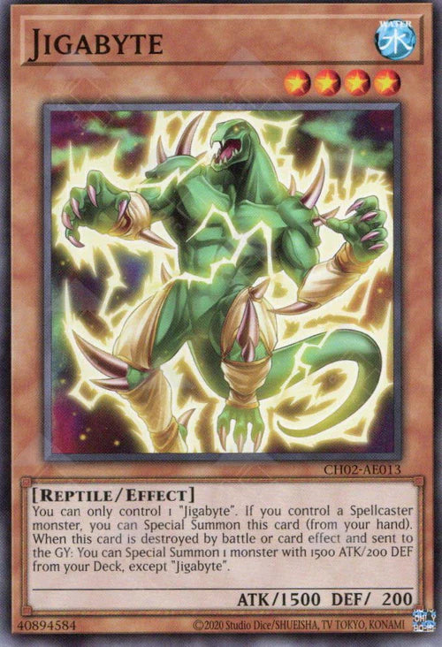 [遊戲王亞英] 電豪靈蜥 / ジゴバイト / Jigabyte