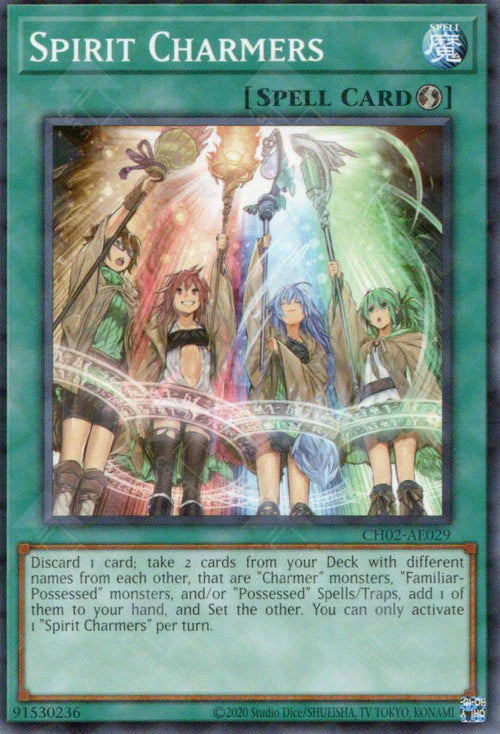 [遊戲王亞英] 使精靈術的高手 / 精霊術の使い手 / Spirit Charmers