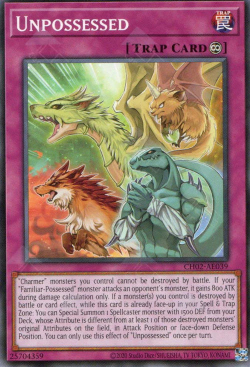 [遊戲王亞英] 憑依解放 / 憑依解放 / Unpossessed