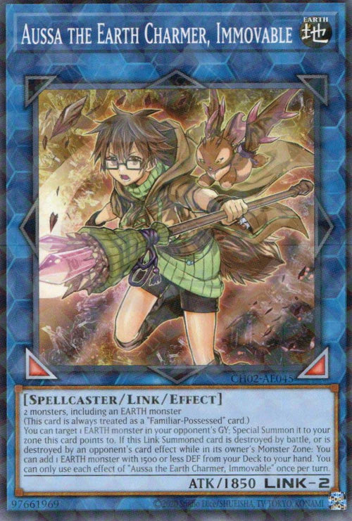 [遊戲王亞英] 崔嵬之地靈使雅維斯 / 崔嵬の地霊使いアウス / Aussa the Earth Charmer, Immovable