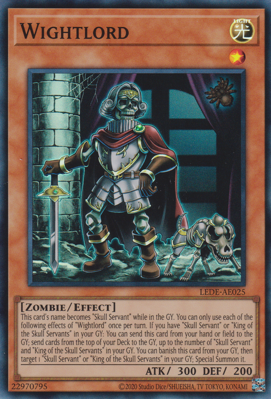 [遊戲王亞英版] 白骨領主 / ワイトロード / Wightsworn-Trading Card Game-TCG-Oztet Amigo
