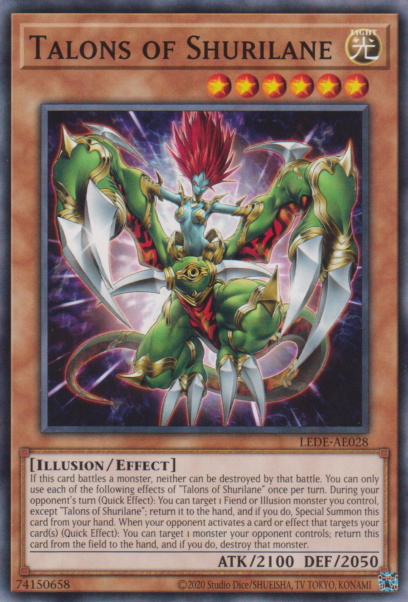 [遊戲王亞英版] 紋影利爪 / タロンズ・オブ・シュリーレン / Talons of Shurilane-Trading Card Game-TCG-Oztet Amigo