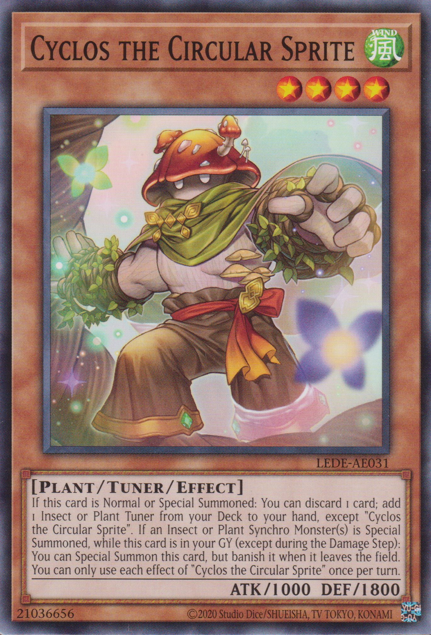 [遊戲王亞英版] 圓喚妖精 奇庫羅斯 / 円喚妖精キクロス / Kyklos the Circular Fairy-Trading Card Game-TCG-Oztet Amigo