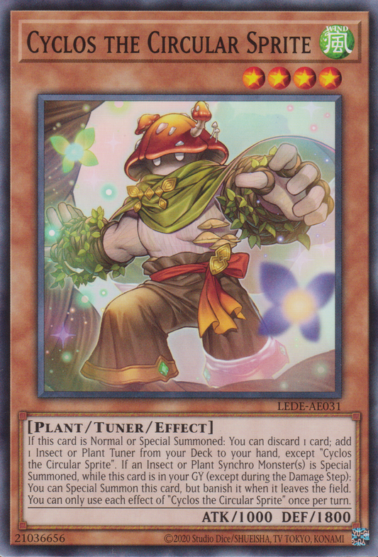 [遊戲王亞英版] 圓喚妖精 奇庫羅斯 / 円喚妖精キクロス / Kyklos the Circular Fairy-Trading Card Game-TCG-Oztet Amigo