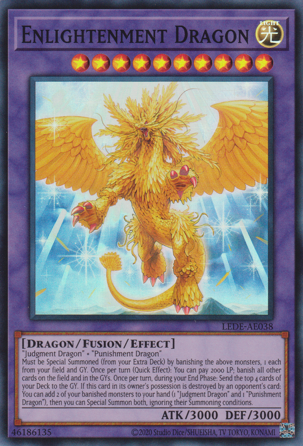 [遊戲王亞英版] 神光之龍 / 神光の龍 / Enlightenment Dragon-Trading Card Game-TCG-Oztet Amigo