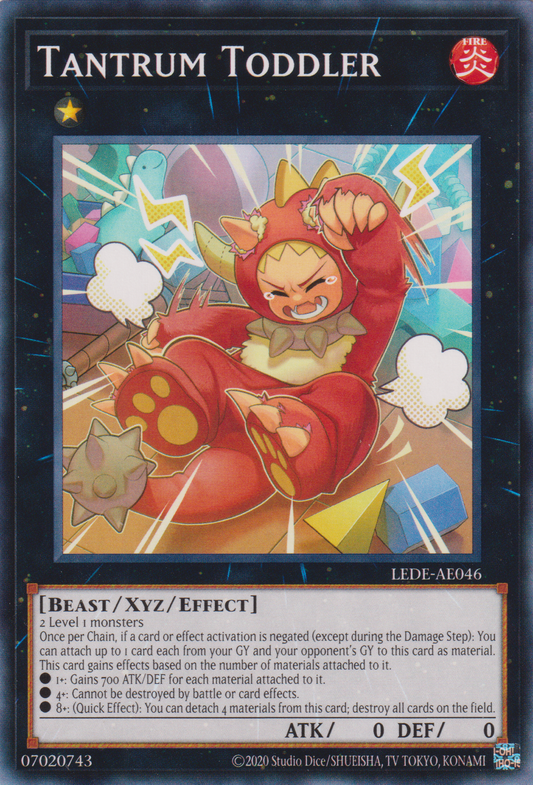 [遊戲王亞英版] 氣氣小鬼 / 怒小児様 / Tantrum-Throwing Tyke-Trading Card Game-TCG-Oztet Amigo