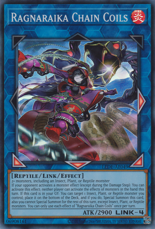 [遊戲王亞英版] 蕾禍的鎖蛇巳 / 蕾禍ノ鎖蛇巳 / Raika no Kusarigami-Trading Card Game-TCG-Oztet Amigo