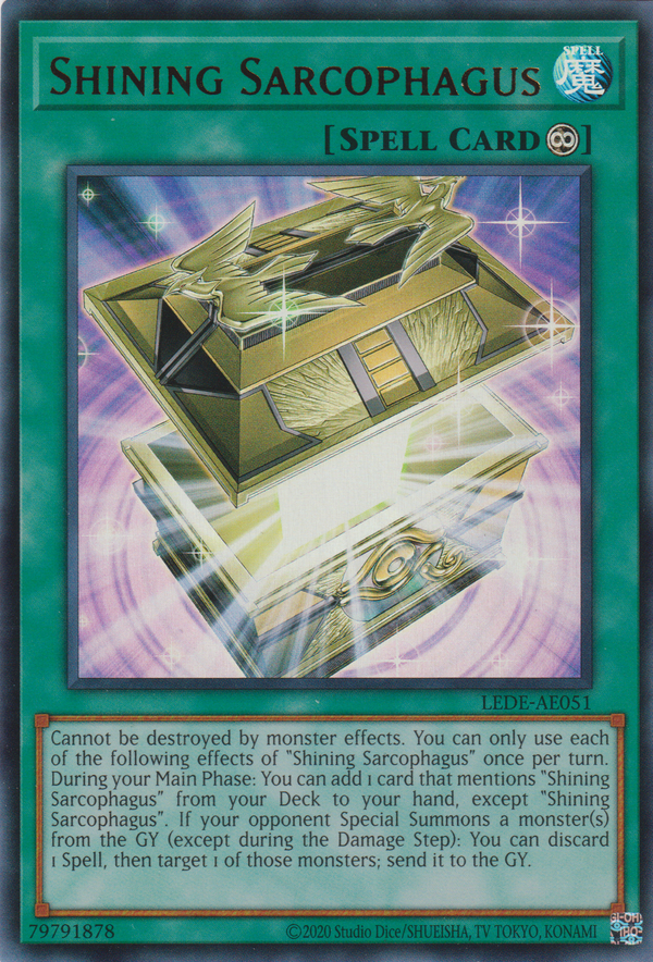 [遊戲王亞英版] 光之黃金櫃 / 光の黃金櫃 / Gold Sarcophagus of Light-Trading Card Game-TCG-Oztet Amigo