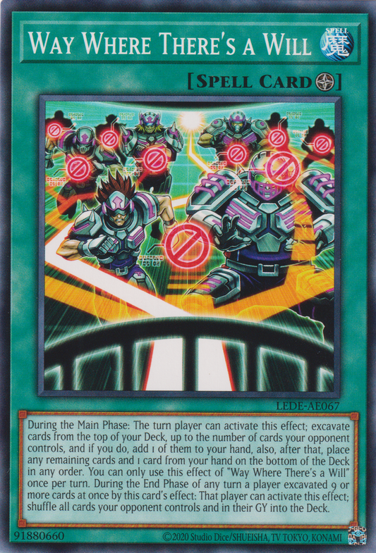 [遊戲王亞英版] 絕命突破路徑 / 仇すれば通図 / Where There's a Will, There's a Way Out-Trading Card Game-TCG-Oztet Amigo