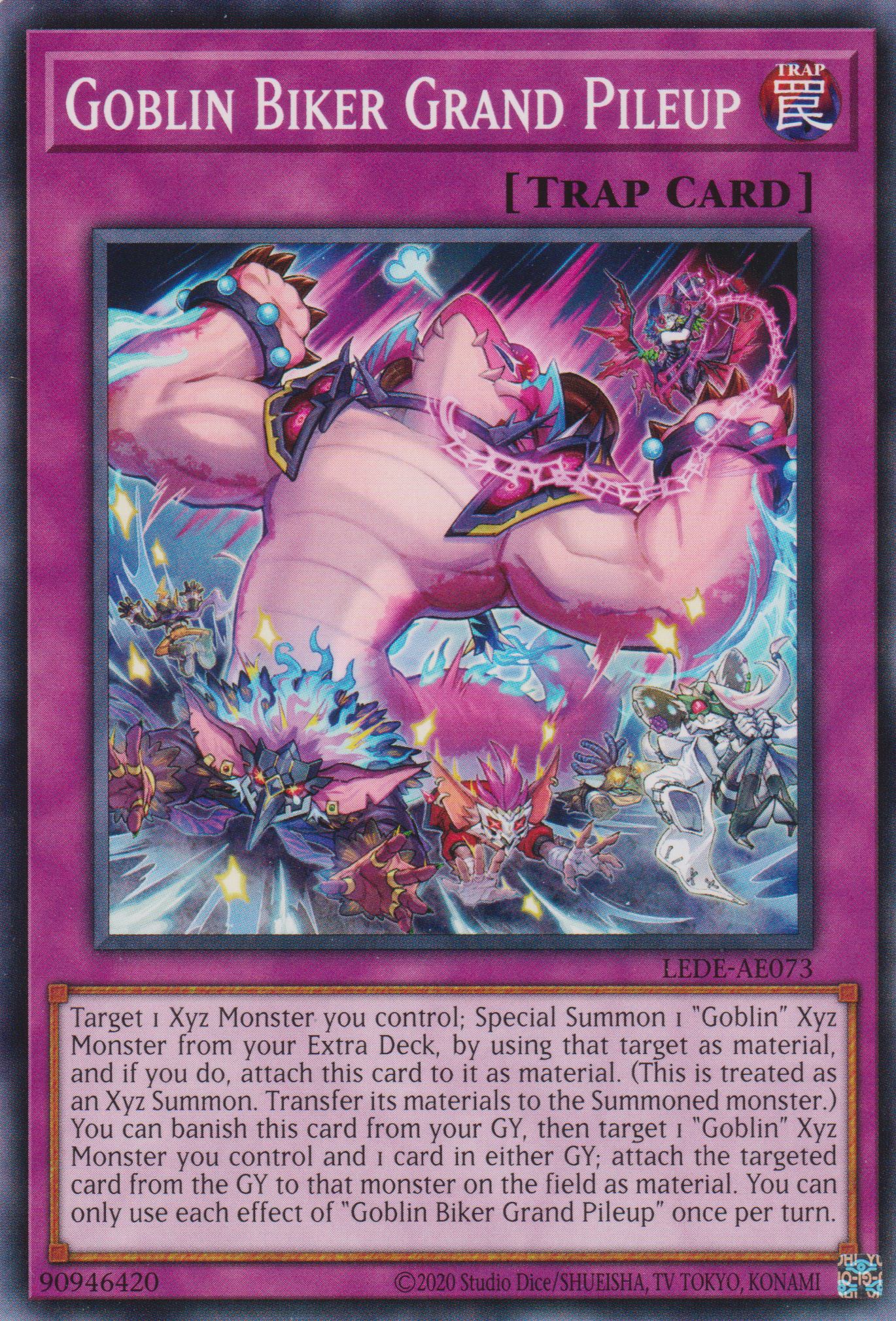 [遊戲王亞英版] 百鬼羅剎大重疊 / 百鬼羅刹大重畳 / Goblin Biker Pile-Up-Trading Card Game-TCG-Oztet Amigo