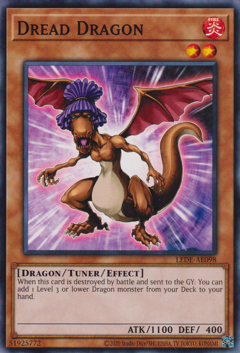 [遊戲王亞英版] 恐懼龍 / ドレッド・ドラゴン / Dread Dragon-Trading Card Game-TCG-Oztet Amigo