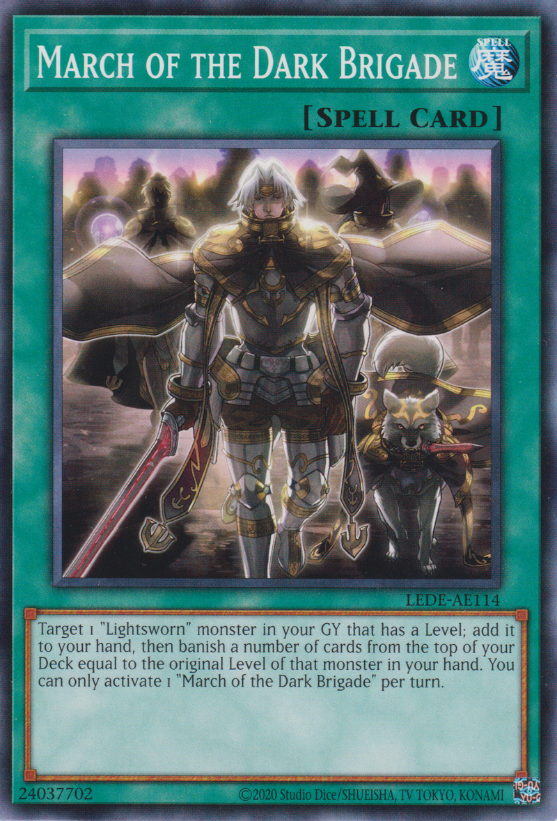 [遊戲王亞英版] 暗之進軍 / 闇の進軍 / March of the Dark Brigade-Trading Card Game-TCG-Oztet Amigo
