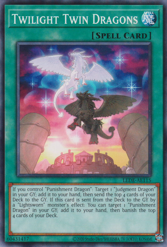 [遊戲王亞英版] 黃昏的雙龍 / 黃昏の雙龍 / Twilight Twin Dragons-Trading Card Game-TCG-Oztet Amigo