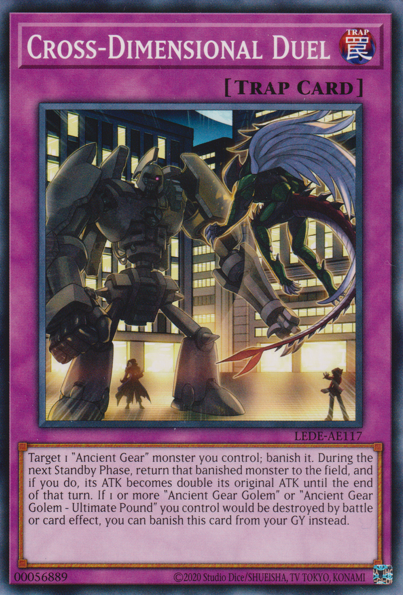 [遊戲王亞英版] 競鬥-交叉次元 / 競闘－クロス・ディメンション / Cross-Dimensional Duel-Trading Card Game-TCG-Oztet Amigo