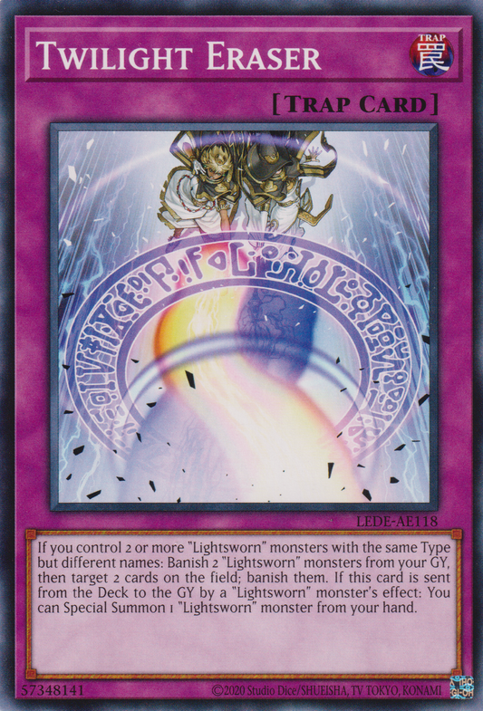 [遊戲王亞英版] 暮光抹消 / トワイライト・イレイザー / Twilight Eraser-Trading Card Game-TCG-Oztet Amigo