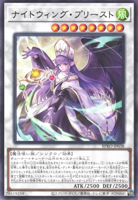 [遊戲王]夜翼祭司 / ナイトウィング・プリースト / Night Wing Priestess