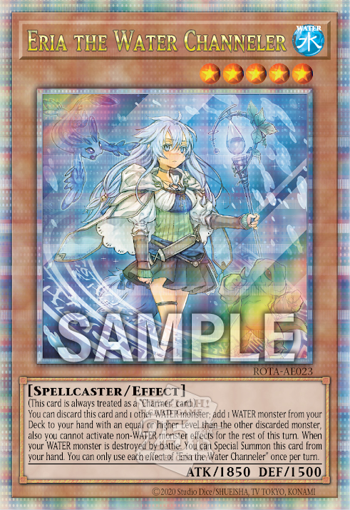 [遊戲王亞英版] 水靈媒師 艾莉婭 / 水霊媒師エリア / Eria the Water Channeler-Trading Card Game-TCG-Oztet Amigo