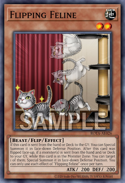 [遊戲王亞英版] 回猫 / 回猫 / Purrfect Lander-Trading Card Game-TCG-Oztet Amigo