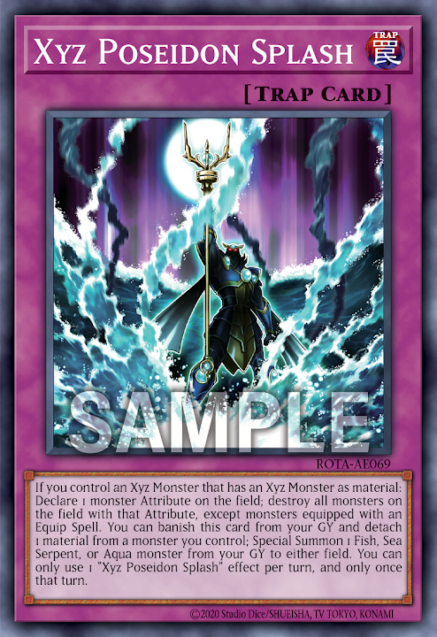 [遊戲王亞英版] 超量波賽頓飛濺 / エクシーズ・ポセイドン・スプラッシュ / Xyz Poseidon Splash-Trading Card Game-TCG-Oztet Amigo