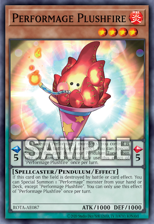 [遊戲王亞英版] Em 火布偶 / Emヒグルミ / Performage Plushfire-Trading Card Game-TCG-Oztet Amigo