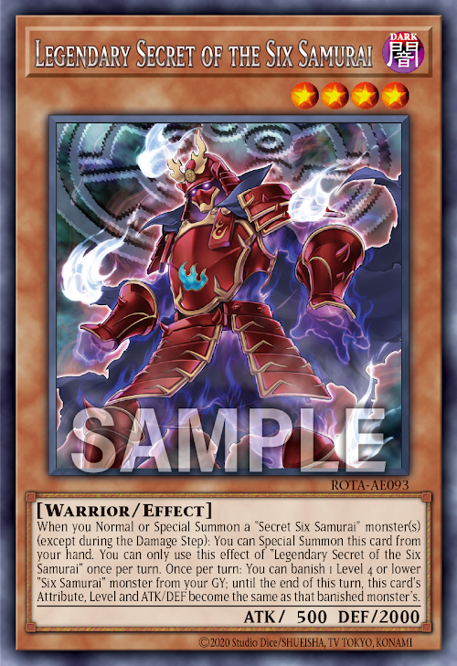 [遊戲王亞英版]六武眾的真影 / 六武衆の真影 /Legendary Secret of the Six Samurai-Trading Card Game-TCG-Oztet Amigo