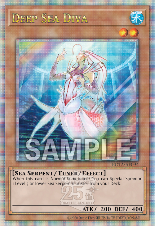 [遊戲王亞英版] 深海的歌姬 / 深海のディーヴァ / Deep Sea Diva-Trading Card Game-TCG-Oztet Amigo