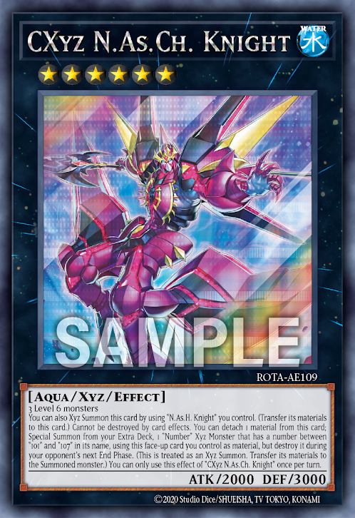 [遊戲王亞英版] CX 墮者庇蔭混沌騎士 / CX-N·As·Ch Knight / CXyz - Naphil Asylum Chaos Knight-Trading Card Game-TCG-Oztet Amigo