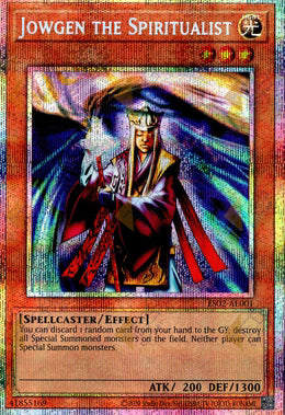 [遊戲王亞英] ES02-AE001 / 升靈術師 奘玄 / 昇霊術師 ジョウゲン / Jowgen the Spiritualist / PSER