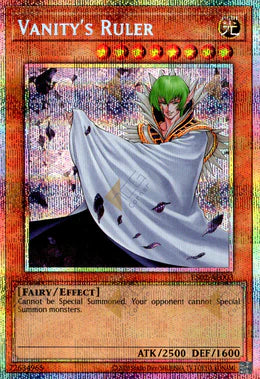 [遊戲王亞英] ES02-AE003 / 虛無的統括者 / 虛無の統括者 / Vanity's Ruler / PSER