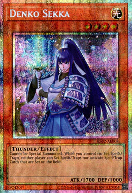 [遊戲王亞英] ES02-AE008 / 電光 雪花 / 電光 雪花 / Denko Sekka / PSER