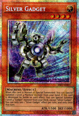 [遊戲王亞英] ES02-AE011 / 銀色齒輪機械 / シルバー・ガジェット / Silver Gadget / PSER