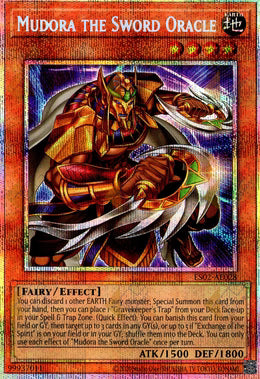 [遊戲王亞英] ES02-AE028 / 劍神官 姆多拉 / 剣神官ムドラ / Mudora the Sword Oracle / PSER