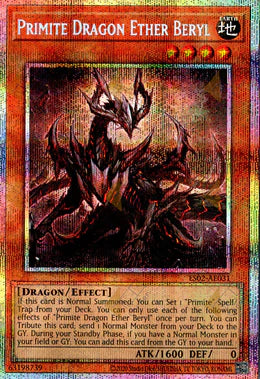 [遊戲王亞英] ES02-AE031 / 原石龍 異綠柱 / 原石竜アナザー・ベリル / Primite Dragon Ether Beryl / PSER