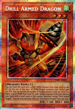 [遊戲王亞英] ES02-AE032 / 鑽頭武裝龍 / ドリル・アームド・ドラゴン / Drill Armed Dragon / PSER