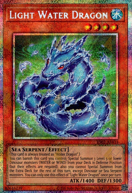 [遊戲王亞英] ES02-AE033 / 輕水龍 / ライトウォーター・ドラゴン / Light Water Dragon / PSER
