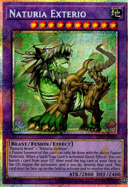 [遊戲王亞英] ES02-AE041 / 自然合成獸 / ナチュル·エクストリオ / Naturia Exterio / PSER