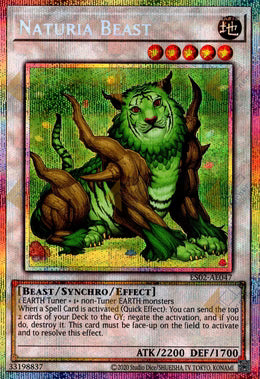 [遊戲王亞英] ES02-AE047 / 自然獸 / ナチュル·ビースト / Naturia Beast / PSER