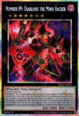 [遊戲王亞英] ES02-AE065 / No.89 電腦獸迪亞波羅西斯 / No.89 電脳獣ディアブロシス / Number 89: Diablosis the Mind Hacker / PSER