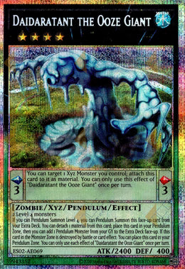 [遊戲王亞英] ES02-AE069 / 液狀巨人 大太極 / 液状巨人ダイダラタント / Daidaratant the Ooze Giant / PSER