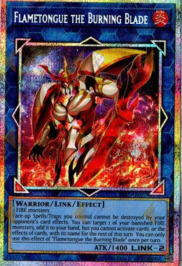 [遊戲王亞英] ES02-AE077 / 炎魔刃弗蘭姆坦 / 炎魔刃フレイムタン / Flametongue the Burning Blade / PSER