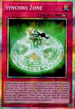 [遊戲王亞英] ES02-AE118 / 同步領域 / シンクロ・ゾーン / Synchro Zone / PSER