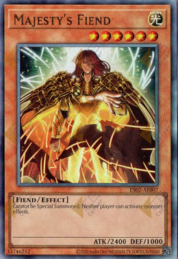 [遊戲王亞英] ES02-AE007 / 威光魔人 / 威光魔人 / Majesty's Fiend / UTR