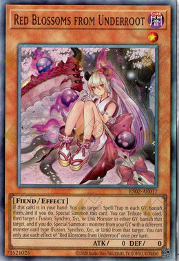 [遊戲王亞英] ES02-AE017 / 幽世之血櫻 / カクリヨノチザクラ / Red Blossoms from Underroot / UTR