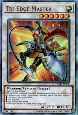 [遊戲王亞英] ES02-AE056 / 三刃大師 / トライエッジ・マスター  / Tri-Edge Master / UTR