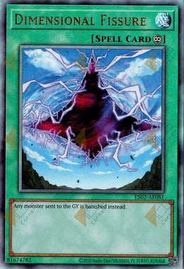 [遊戲王亞英] ES02-AE081 / 次元裂縫 / 次元の裂け目 /Dimensional Fissure / UTR