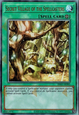 [遊戲王亞英] ES02-AE083 / 魔法族之里 / 魔法族の里 / Secret Village of the Spellcasters / UTR