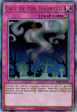 [遊戲王亞英] ES02-AE109 / 活死人的呼聲 / リビングデッドの呼び声 / Call of the Haunted / UTR