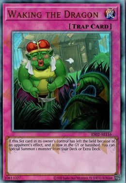 [遊戲王亞英] ES02-AE116 /打草驚蛇 / やぶ蛇 / Waking the Dragon / UTR