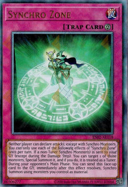 [遊戲王亞英] ES02-AE118 / 同步領域 / シンクロ・ゾーン / Synchro Zone / UTR