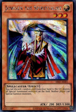 [遊戲王亞英] ES02-AE001 / 升靈術師 奘玄 / 昇霊術師 ジョウゲン / Jowgen the Spiritualist / SER